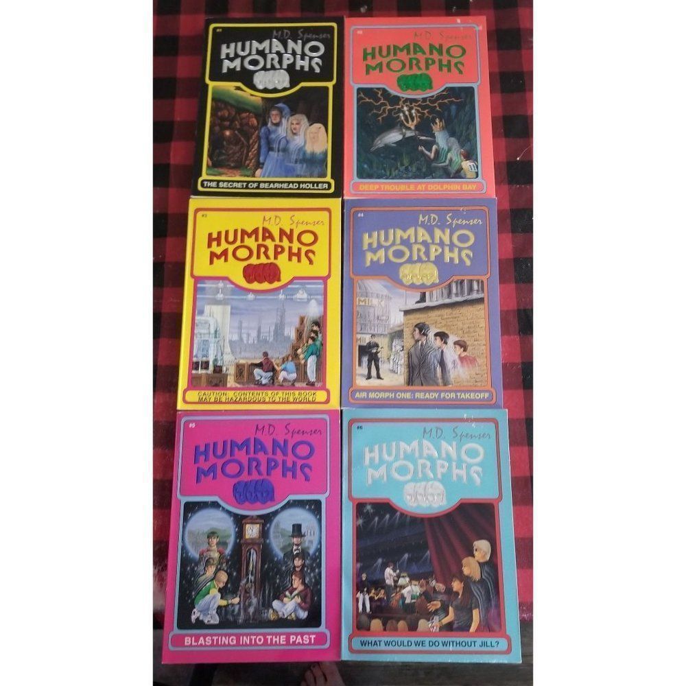 Vintage   Humano Morphs Book Series 1-6